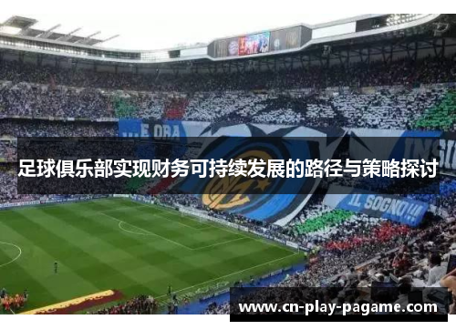 足球俱乐部实现财务可持续发展的路径与策略探讨